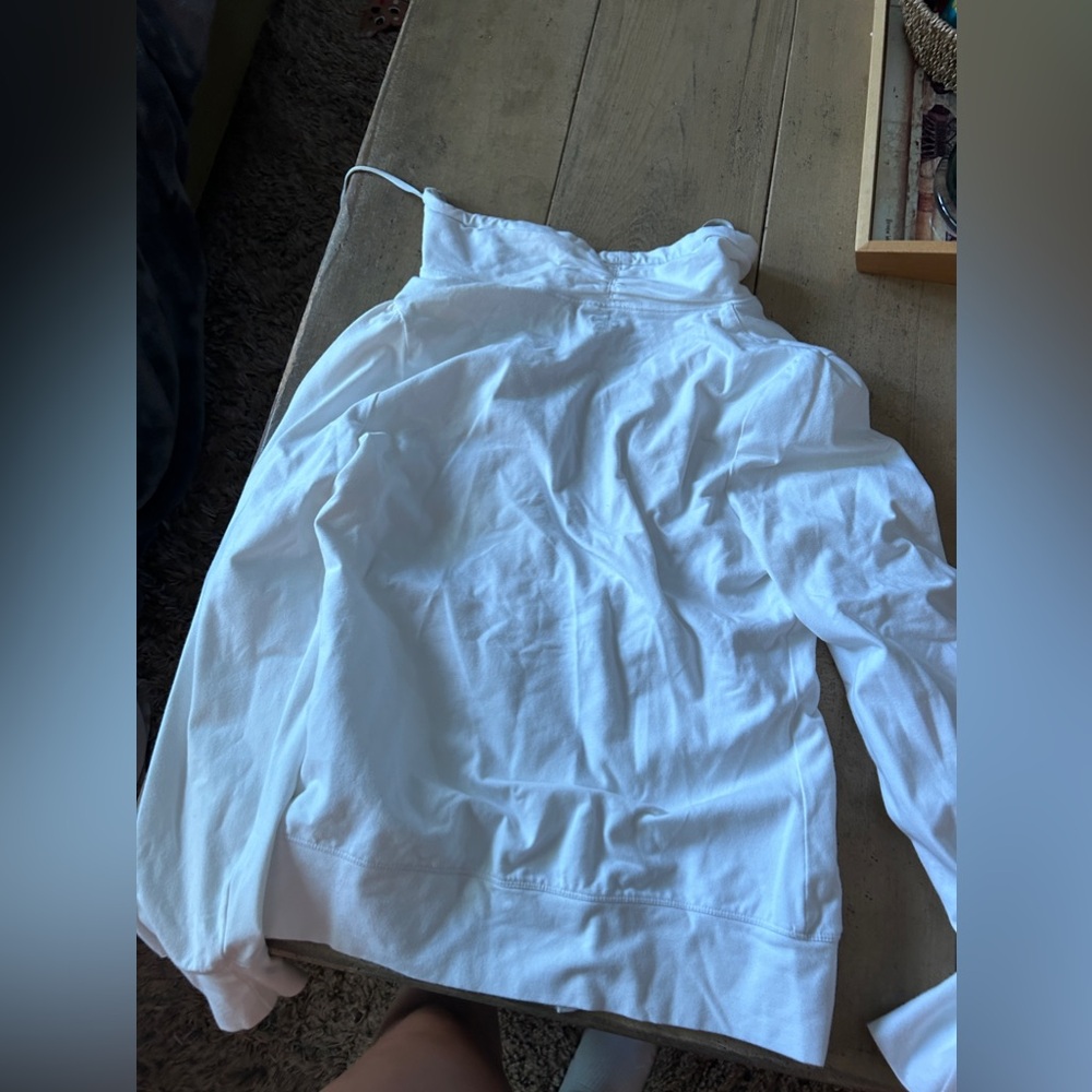 Alo white yoga jacket